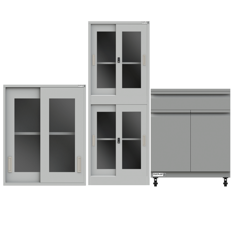 Cleanroom Equipment – Cross-Over Bench & Gowning Cabinet